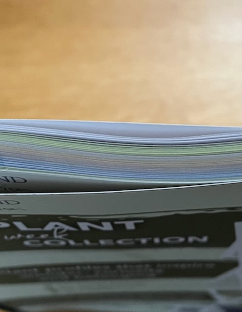 The PLANT OF THE WEEK collection - A4 wire-bound book